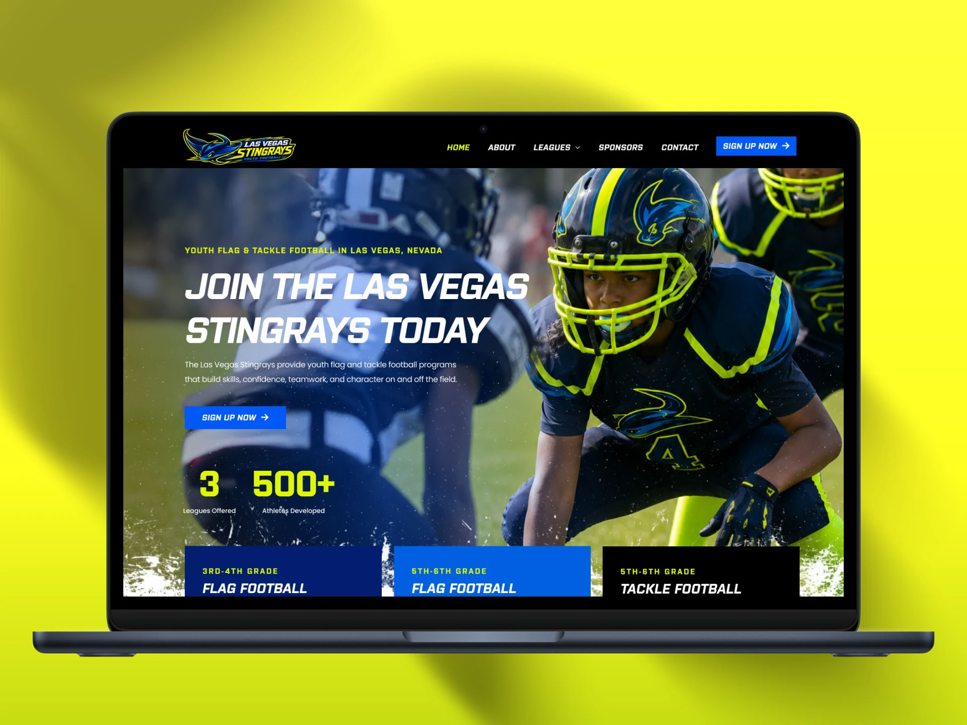 Las Vegas Stingrays Youth Football